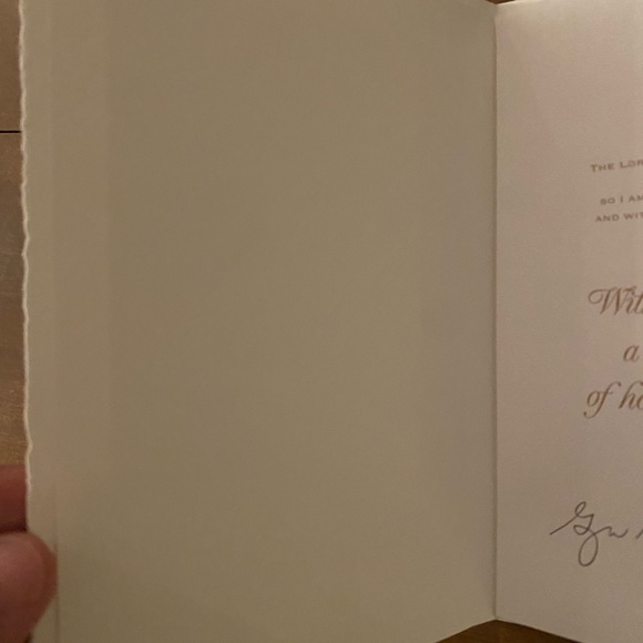 President George W. Bush - White House Christmas Card 2005 - Hallmark - Picture 3 of 6